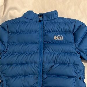 3T REI Co-op Blue/reversible Puffer Jacket